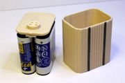 coupleur de piles 4,5 volts pour poste de radio vintage
