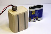 coupleur de piles 4,5 volts pour poste de radio vintage